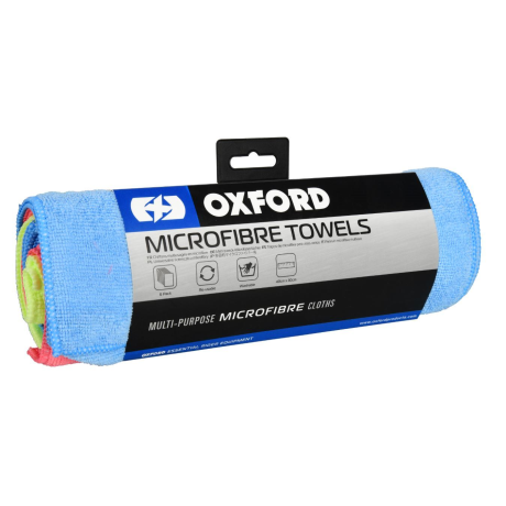 Microfibre Towels Pack 6 stk. ass. farve